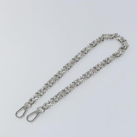 LOUIS VUITTON Dauphine Chain Strap Shoulder Strap metal Silver Tone Auth 160903 - 0