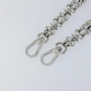 LOUIS VUITTON Dauphine Chain Strap Shoulder Strap metal Silver Tone Auth 160903-3