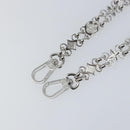 LOUIS VUITTON Dauphine Chain Strap Shoulder Strap metal Silver Tone Auth 160903-8