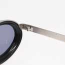 CHANEL Sunglasses metal Silver tone CC Auth 160904-11