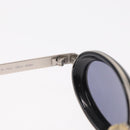 CHANEL Sunglasses metal Silver tone CC Auth 160904-12