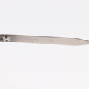 CHANEL Sunglasses metal Silver tone CC Auth 160904-14