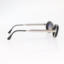CHANEL Sunglasses metal Silver tone CC Auth 160904-6