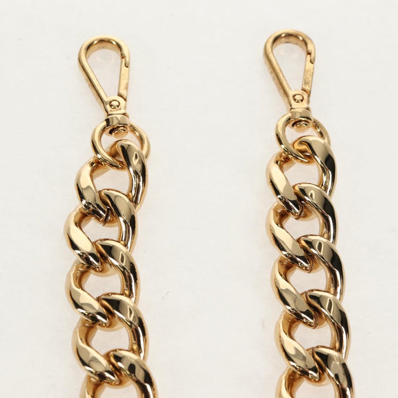 FENDI Chain Strap metal Gold Tone Auth 160905V