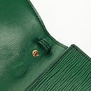LOUIS VUITTON Monogram Epi Clutch Bag 2 Set Green LV Auth 160906-10