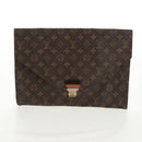 LOUIS VUITTON Monogram Epi Clutch Bag 2 Set Green LV Auth 160906-14