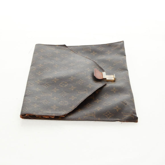 LOUIS VUITTON Monogram Epi Clutch Bag 2 Set Green LV Auth 160906