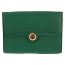 LOUIS VUITTON Monogram Epi Clutch Bag 2 Set Green LV Auth 160906-2