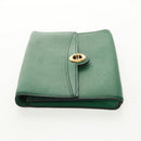 LOUIS VUITTON Monogram Epi Clutch Bag 2 Set Green LV Auth 160906-4