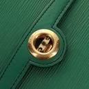 LOUIS VUITTON Monogram Epi Clutch Bag 2 Set Green LV Auth 160906-8