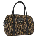 Christian Dior Trotter Canvas Boston Bag Navy Auth 160915-1