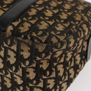 Christian Dior Trotter Canvas Boston Bag Navy Auth 160915-15