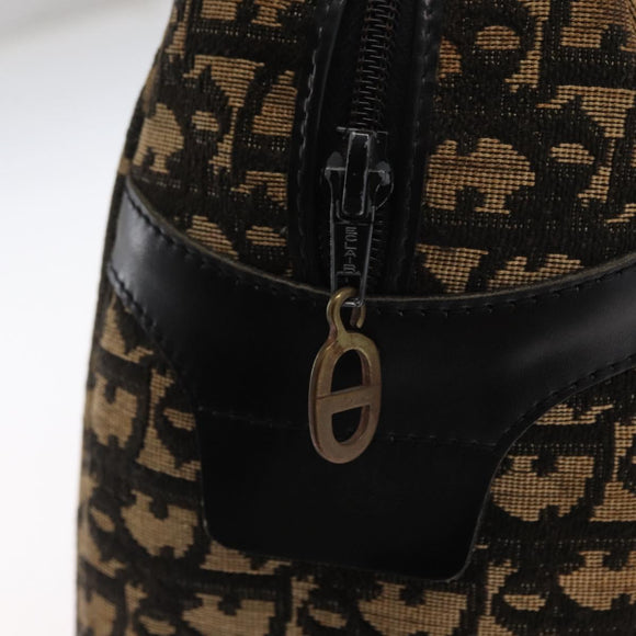 Christian Dior Trotter Canvas Boston Bag Navy Auth 160915