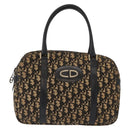 Christian Dior Trotter Canvas Boston Bag Navy Auth 160915-13