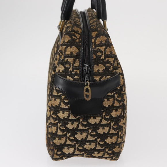 Christian Dior Trotter Canvas Boston Bag Navy Auth 160915
