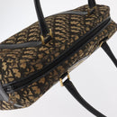 Christian Dior Trotter Canvas Boston Bag Navy Auth 160915-7