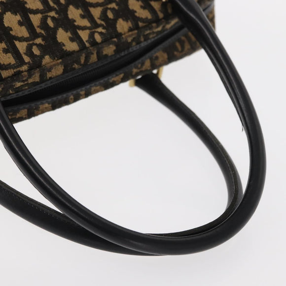 Christian Dior Trotter Canvas Boston Bag Navy Auth 160915