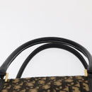 Christian Dior Trotter Canvas Boston Bag Navy Auth 160915-14