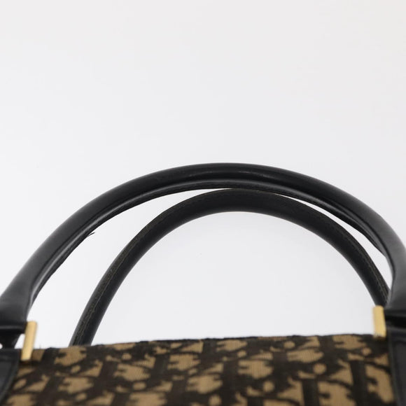 Christian Dior Trotter Canvas Boston Bag Navy Auth 160915