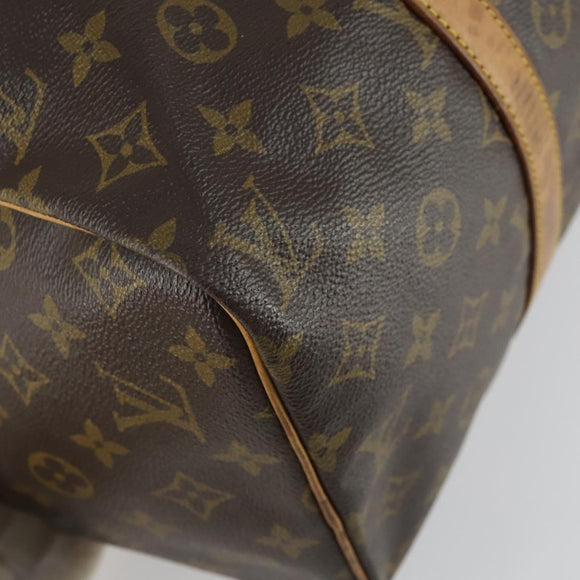 LOUIS VUITTON Monogram Sac Souple 35 Boston Bag M41626 LV Auth 160918