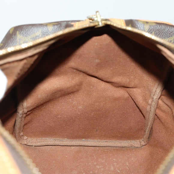 LOUIS VUITTON Monogram Sac Souple 35 Boston Bag M41626 LV Auth 160918