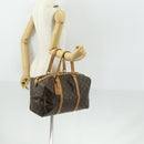 LOUIS VUITTON Monogram Sac Souple 35 Boston Bag M41626 LV Auth 160918-22