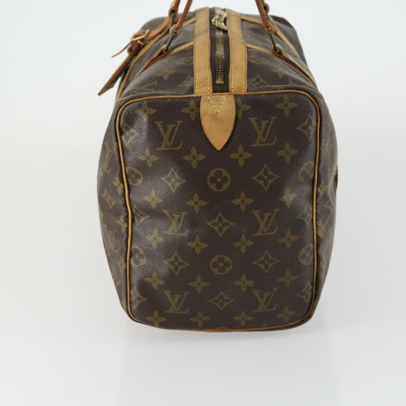 LOUIS VUITTON Monogram Sac Souple 35 Boston Bag M41626 LV Auth 160918