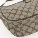 GUCCI GG Supreme Web Sherry Line Shoulder Bag PVC Beige 89 02 077 Auth 160926-15