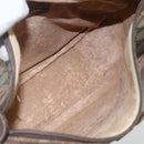 GUCCI GG Supreme Web Sherry Line Shoulder Bag PVC Beige 89 02 077 Auth 160926-10