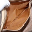 GUCCI GG Supreme Web Sherry Line Shoulder Bag PVC Beige 89 02 077 Auth 160926-11
