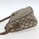 GUCCI GG Supreme Web Sherry Line Shoulder Bag PVC Beige 89 02 077 Auth 160926-3