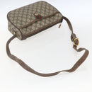 GUCCI GG Supreme Web Sherry Line Shoulder Bag PVC Beige 89 02 077 Auth 160926-7