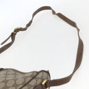 GUCCI GG Supreme Web Sherry Line Shoulder Bag PVC Beige 89 02 077 Auth 160926-8