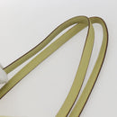 PRADA Tote Bag Nylon Yellow Gold Auth 160930-14