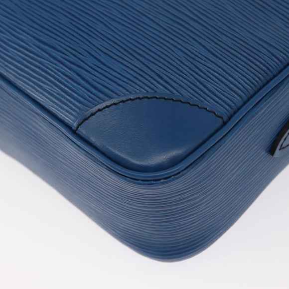 LOUIS VUITTON Epi Trocadero 23 Shoulder Bag Blue M52305 LV Auth 160931