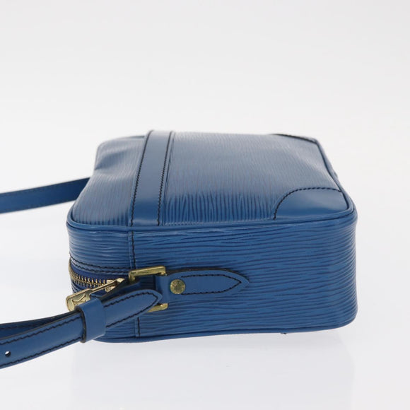 LOUIS VUITTON Epi Trocadero 23 Shoulder Bag Blue M52305 LV Auth 160931