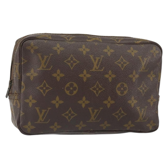 LOUIS VUITTON Monogram Trousse Toilette 23 Clutch Bag M47524 LV Auth 160935
