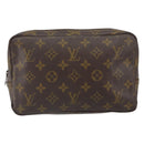 LOUIS VUITTON Monogram Trousse Toilette 23 Clutch Bag M47524 LV Auth 160935-13