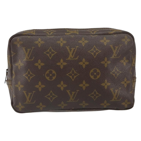 LOUIS VUITTON Monogram Trousse Toilette 23 Clutch Bag M47524 LV Auth 160935