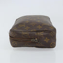 LOUIS VUITTON Monogram Trousse Toilette 23 Clutch Bag M47524 LV Auth 160935-4
