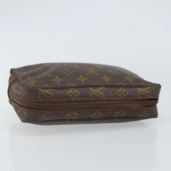 LOUIS VUITTON Monogram Trousse Toilette 23 Clutch Bag M47524 LV Auth 160935