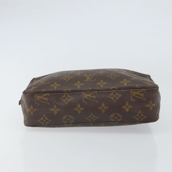 LOUIS VUITTON Monogram Trousse Toilette 23 Clutch Bag M47524 LV Auth 160935