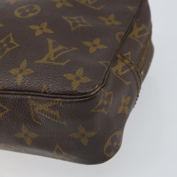 LOUIS VUITTON Monogram Trousse Toilette 23 Clutch Bag M47524 LV Auth 160935