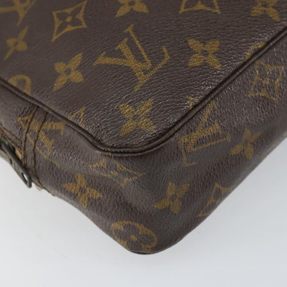 LOUIS VUITTON Monogram Trousse Toilette 23 Clutch Bag M47524 LV Auth 160935