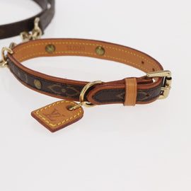 LOUIS VUITTON Collier Baxter PM/Less Baxter MM Dog Leash M58072 LV Auth 160940 - 0