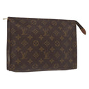 LOUIS VUITTON Monogram Poche Toilette 26 Pouch M47542 LV Auth 160946-1
