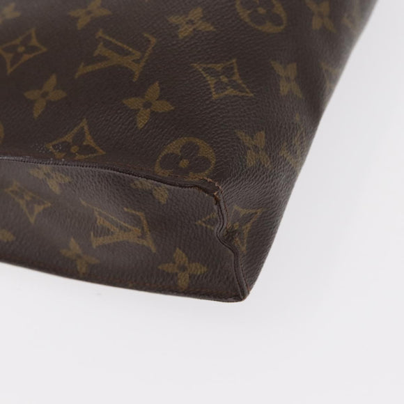 LOUIS VUITTON Monogram Poche Toilette 26 Pouch M47542 LV Auth 160946