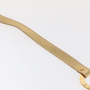 CELINE Belt Leather 66.9"" Gold Auth 160949-6