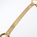 CELINE Belt Leather 66.9"" Gold Auth 160949-8