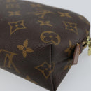 LOUIS VUITTON Monogram Pochette Cosmetic PM Täschchen M43998 LV Auth 160952-15